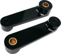 BARON Rear Shock Drop Bracket Lowering Kit - Black - Lowers 2" - '06-'20 M109 BA-7500-81