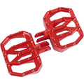 THRASHIN SUPPLY CO. Mini Aggressor Floorboards - Red - Front TSC-2031-2-SF