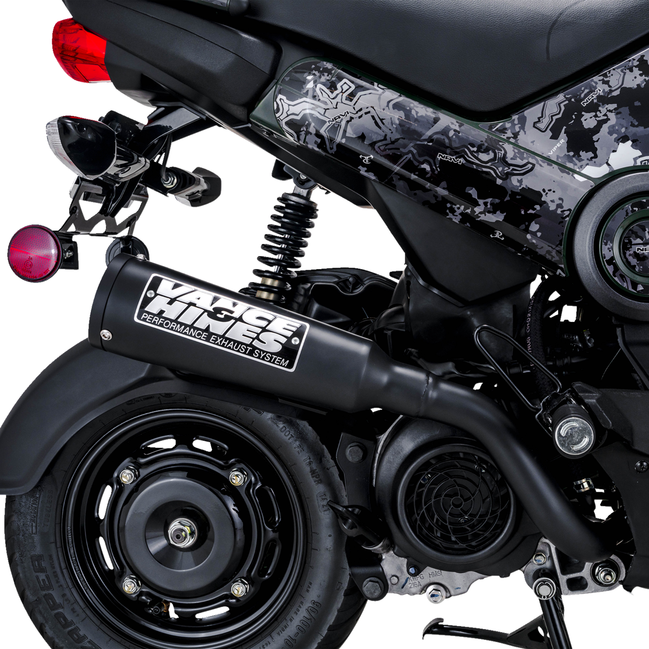 VANCE & HINES Upsweep Exhaust System - Black Navi  2022  48241