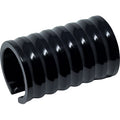 NAMZ Oil Sending Unit Cover - Horizontal - Milled - Black NOSC-HO1-B