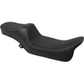 DRAG SPECIALTIES Predator III Seat - Extended Reach - Smooth - Black Solar Leather - FLH/FLT '08-'24 0801-1926