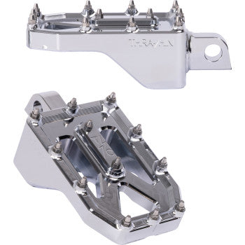 THRASHIN SUPPLY CO. Aggressor Footpegs - Rear - Chrome TSC-2022-3-D