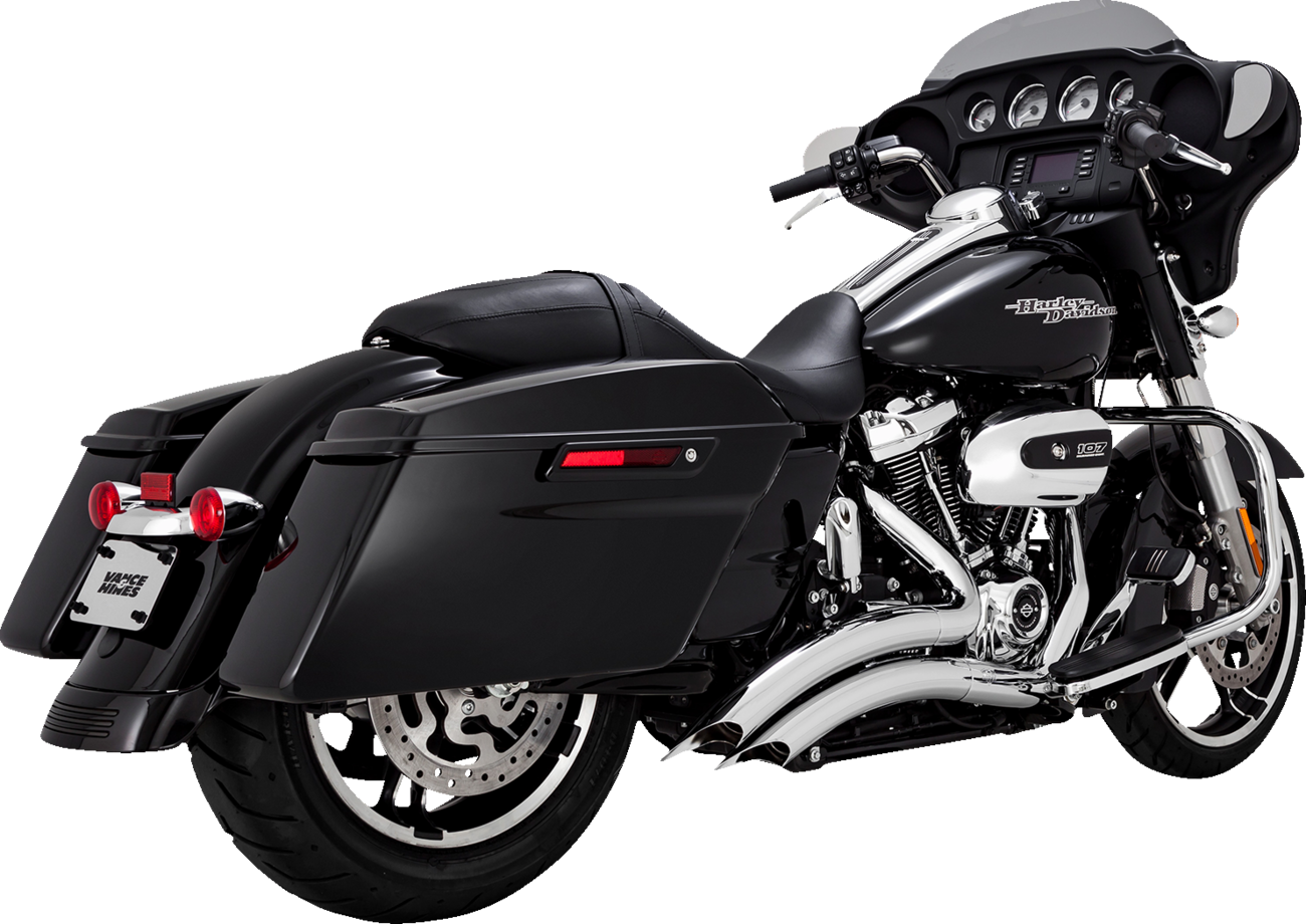 VANCE & HINES Big Radius Exhaust System - Chrome 26373