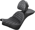 SADDLEMEN Explorer Seat - Lattice Stitched - Backrest 818-30-030LS