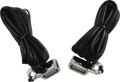 DRAG SPECIALTIES Marker Lights - White/Amber - Chrome L22-0229DCE