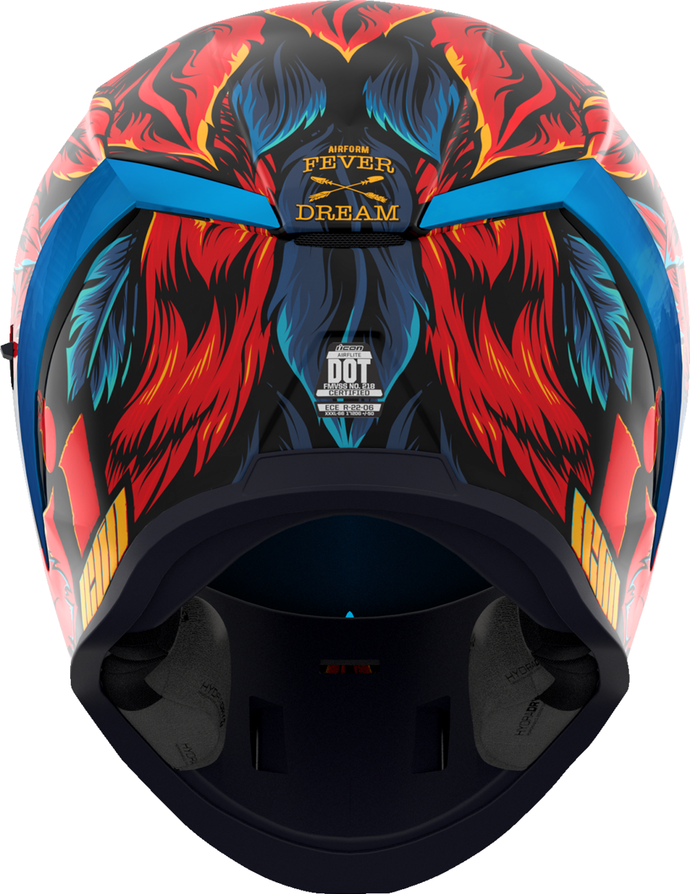 ICON Airform™ Helmet - Fever Dream - Blue - Large 0101-16103