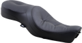 DRAG SPECIALTIES Seat - Low-Profile Wide Touring - Pillow - Black - XL '04-'22 NO RUBBER BUMPERS 0804-0297