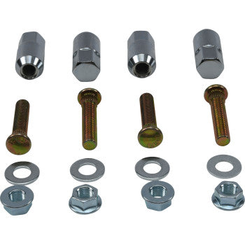 MOOSE RACING Wheel Stud/Nut Kit - Front - Polaris RZR 570/Ranger 700/800 85-1130