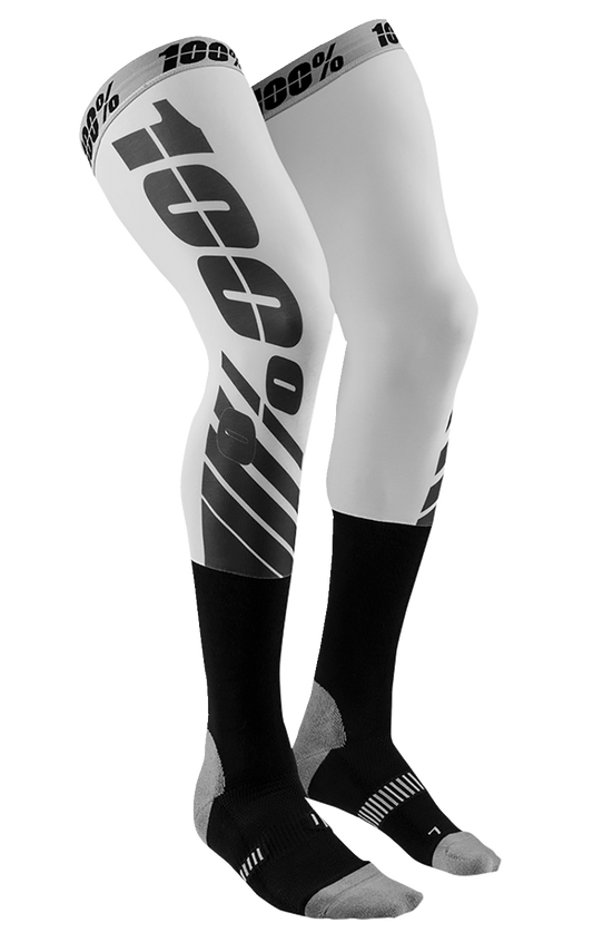 100% REV Knee Brace Performance Moto Socks - Large/XL 20052-00006