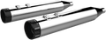 KHROME WERKS Mufflers - Chrome with Klassic Tip 202775