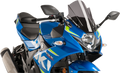 PUIG HI-TECH PARTS Race Windscreen - Dark Smoke - Suzuki 9722F