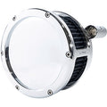 FEULING OIL PUMP CORP. BA Air Cleaner Kit - Chrome with Black Filter - '93-'99 Evolution Big Twin 5567