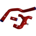 SAMCO SPORT Radiator Hose Kit with Thermostat Bypass - Red - Ducati DUC-38-RD