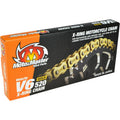 MOTO-MASTER V6 520 - Drive Chain - 120 Links - Gold 652003