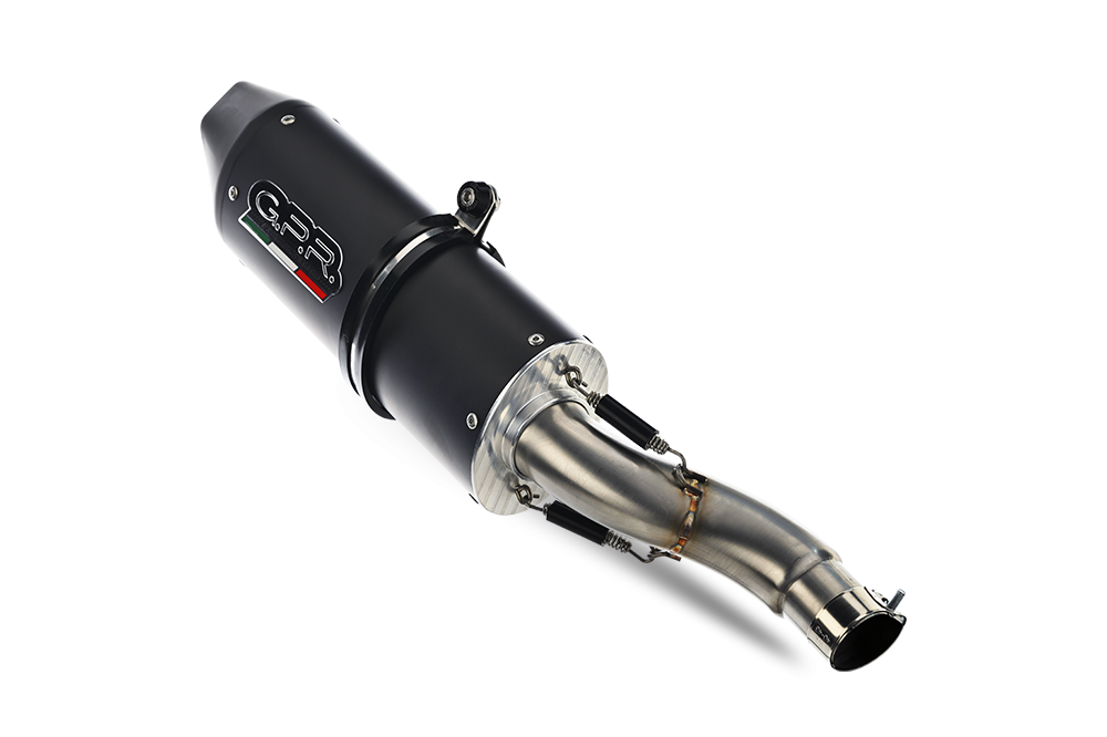 GPR Furore Nero, Slip-on Exhaust with Removable DB Killer and Link Pipe Yamaha YZ250F WR250F 2007-2011   Y.123.FUNE