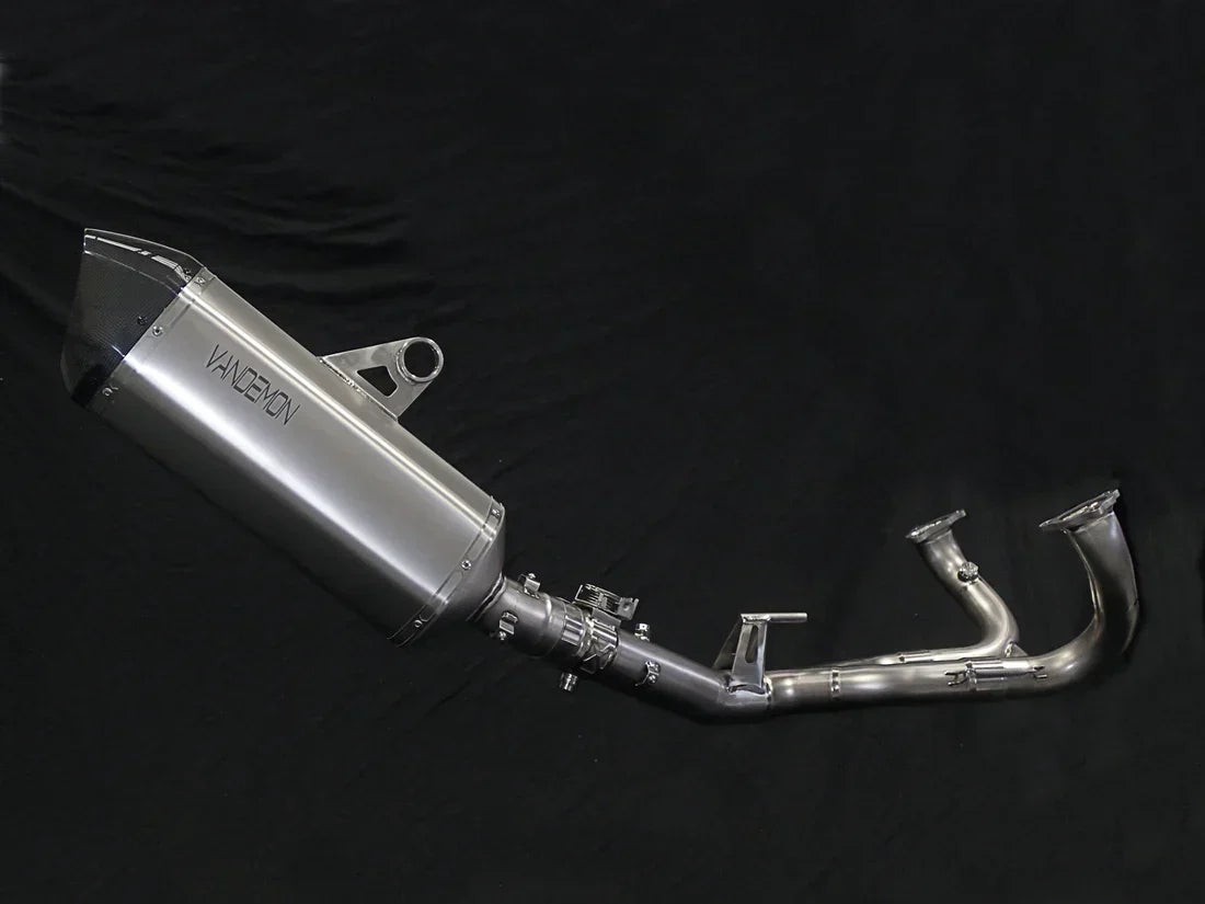 Vandemon  BMW R1250GS & GSA Titanium Exhaust System with OEM Valve Function BMWR1250GSTIEXHCFV VA-24