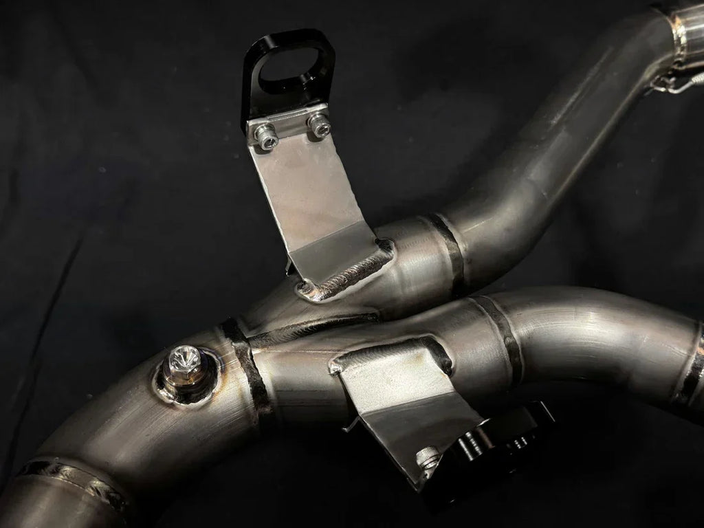 Vandemon  BMW R1300GS  2023-2025 Adventure Titanium Exhaust System with OEM Valve BMWR1300GSTIEXHA VA-26