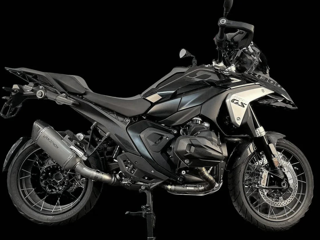Vandemon  BMW R1300GS  2023-2025 Adventure Titanium Exhaust System with OEM Valve BMWR1300GSTIEXHA VA-26