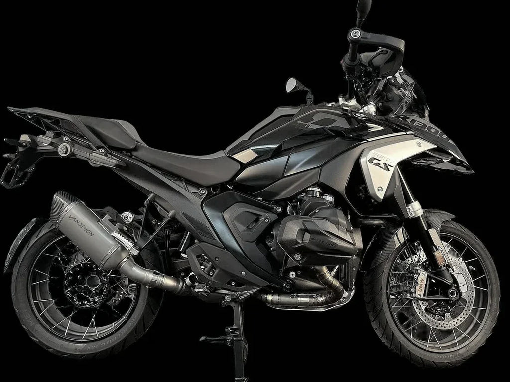 Vandemon  BMW R1300GS  2023-2025 Adventure Titanium Exhaust System with OEM Valve BMWR1300GSTIEXHA VA-26