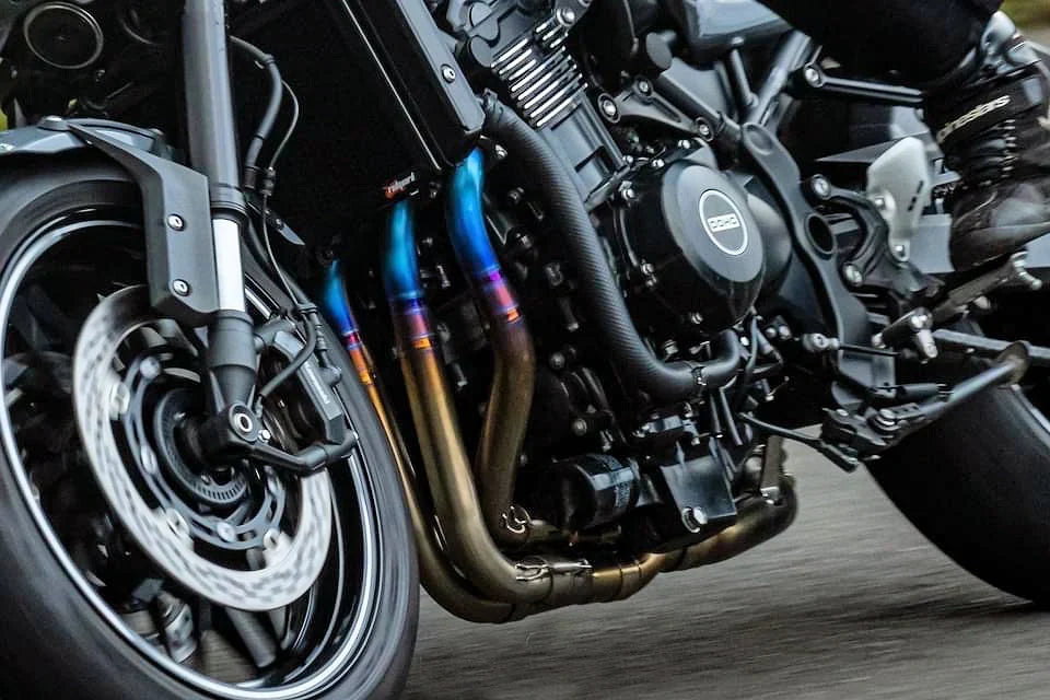 Vandemon  Z900RS Cafe Racer Full Titanium Exhaust System 2018-24 KAWAZ900RSTITANEXHB VA-87