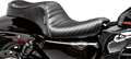 LE PERA Cherokee Seat - Pleated - Black - XL LK-026PT