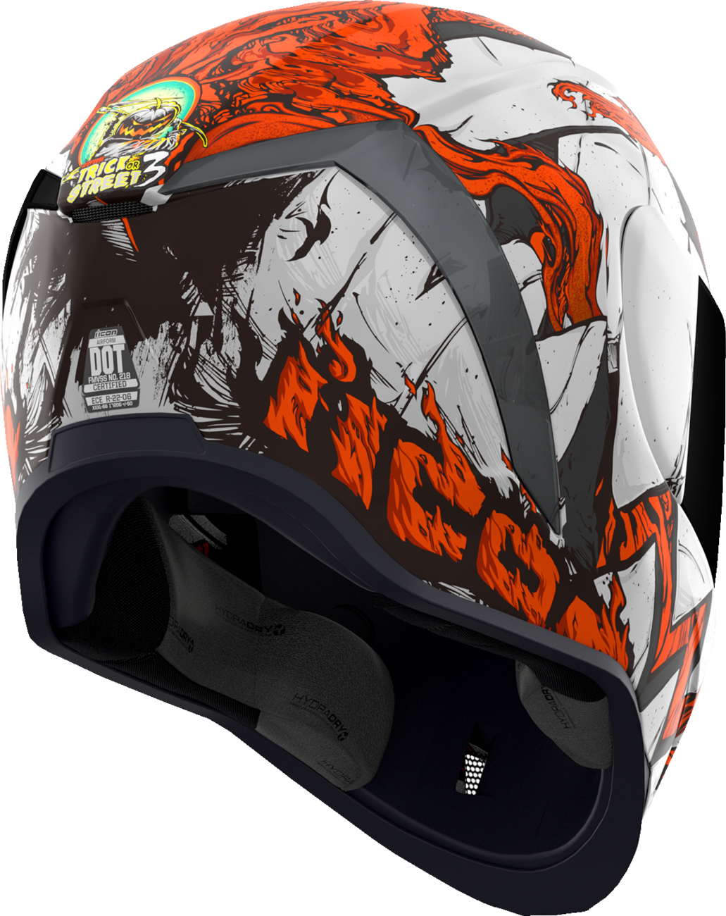 ICON Airform™ Helmet - Trick or Street 3 - White - XL 0101-16251