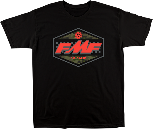 FMF Holeshot T-Shirt - Black - Small SP21118906BKSM 3030-20495