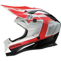 MOOSE OFFROAD MR3 Helmet - F.A.F. - White/Black/Red - Large 0110-8935