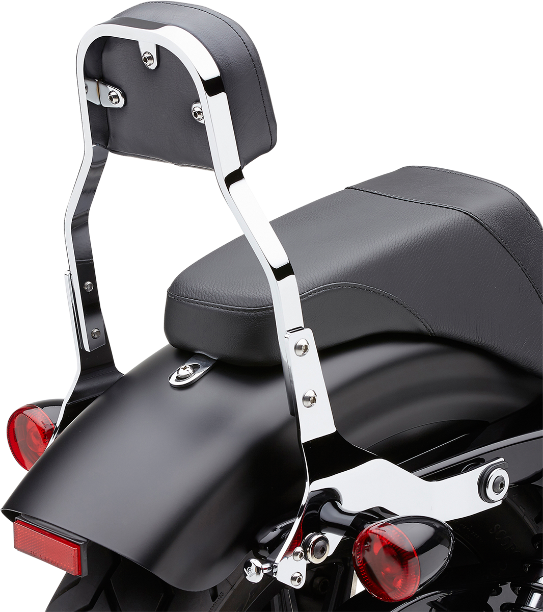 COBRA Backrest Kit - 11" - Chrome - Softail 602-2021