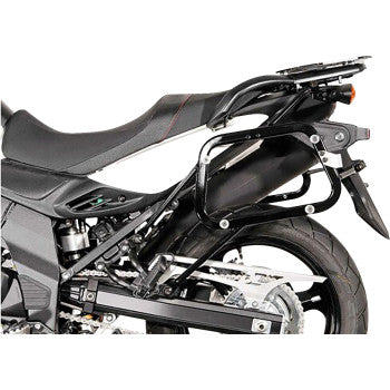 SW-MOTECH TRAX ADV Aluminum Case System - Black - Suzuki V-Strom 650 '11-'16 KFT.05.765.70000/B