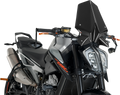 PUIG HI-TECH PARTS New Generation Windscreen - Black - KTM 9668N