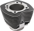 DRAG SPECIALTIES Cylinder - TC88 - 3.75" - Black - Highlighted Fins 88187