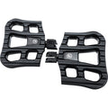 PERFORMANCE MACHINE (PM) Drifter Floorboards - Rider - Black Ops - FL 0036-1027-SMB