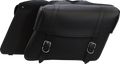SADDLEMEN Highwayman Slant-style Saddlebags - Jumbo X021-02-042