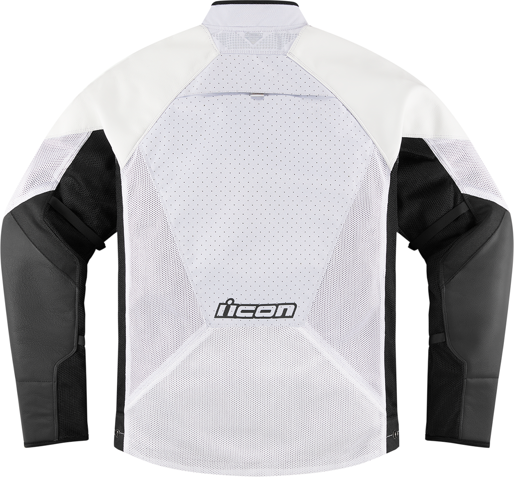 ICON Mesh AF™ Leather Jacket - White - Large 2810-3904