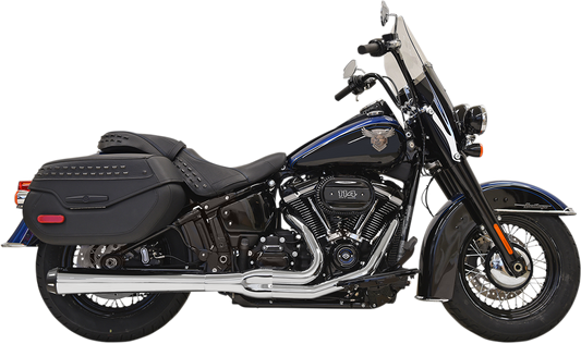 BASSANI XHAUST 2:1 Exhaust - Chrome 1S91R