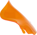 KLOCK WERKS Kolor Flare™ Windshield - 6-1/2" - Orange - FLH KWW-01-0695