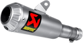AKRAPOVIC Slip-On Line Muffler - Titanium YZF-R6 2017-2020 S-Y6SO10-AHBT 1811-2697