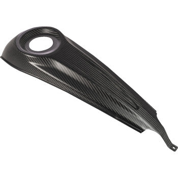 SADDLEMEN Dash Panel - Center Fill - Carbon Fiber/Matte CF-808-07-001M