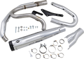 S&S CYCLE 2:1 Exhaust for M8 Softail - Chrome 550-0858