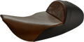 SADDLEMEN Seat - Lariat Solo - Low - Distressed Brown 897-06-0041