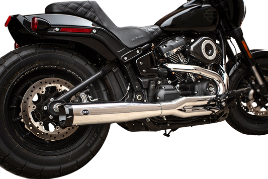 S&S CYCLE Exhaust - 2:1 - Chrome ALSO FIT FLHC/FXST MODELS 550-0791B