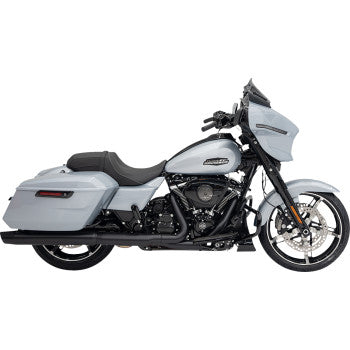KLOCK WERKS Flare™ Windshield - 8" - Black - FLHX KWW-01-0707-B