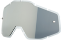 100% Accuri/Strata/Racecraft Lens - Injected Silver Mirror 51004-028-02