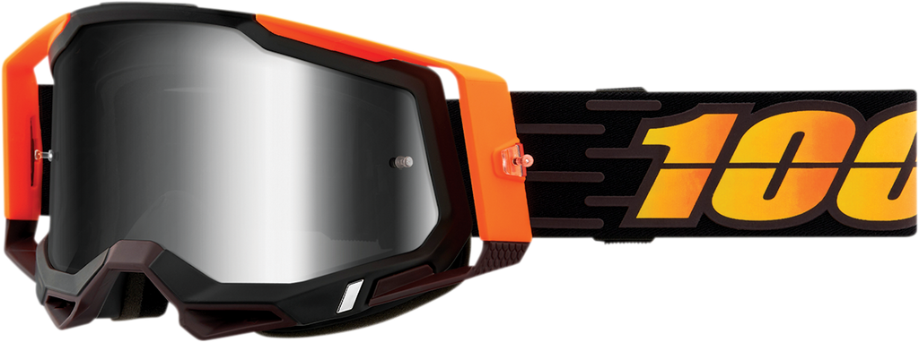 100% Racecraft 2 Goggles - Costume 2 - Silver Mirror 50121-252-15
