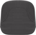 SADDLEMEN Sissy Bar Pad - Roll & Pleat - Black - FL '99-'23 40761