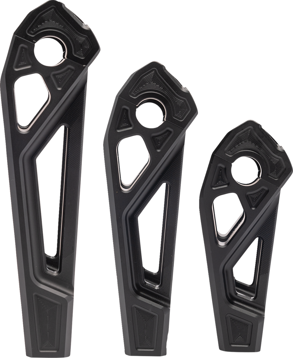 KODLIN MOTORCYCLE Risers - Fastback - 6" - Black K55123