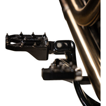 THRASHIN SUPPLY CO. Aggressor Footpegs - Rear - Black TSC-2022-1-D
