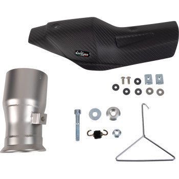 LEOVINCE LV-12 R Slip-On Muffler - Black - KTM 1090/1190/1290 15309BU 1811-4941