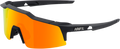100% Speedcraft SL Sunglasses - Black - Red Mirror 60008-00005